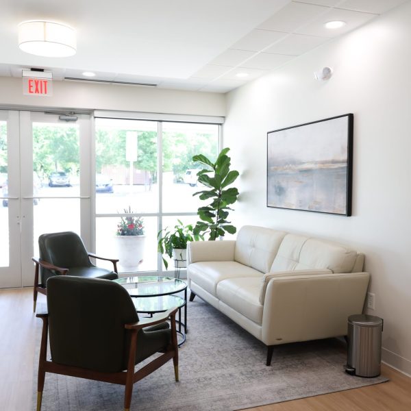 waiting area front door